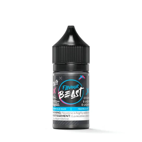 Flavour Beast Nic Salt - Bomb Blue Razz (30mL) | Vape Cloud Canada