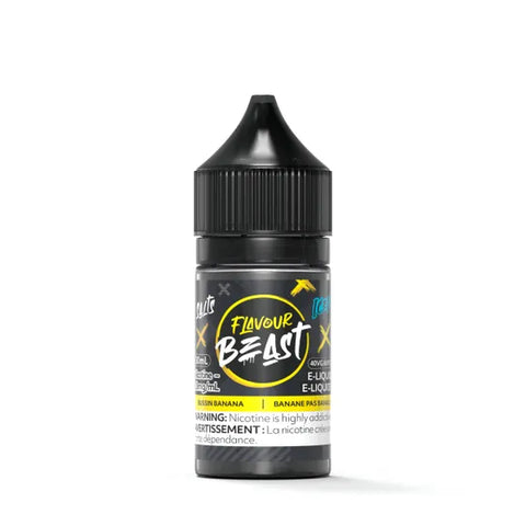 Flavour Beast Nic Salt - Bussin' Banana Iced (30mL) | Vape Cloud Canada