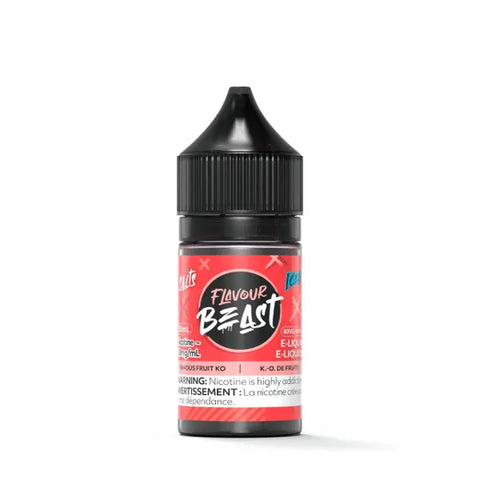 Flavour Beast Nic Salt - Famous Fruit KO Iced (30mL) | Vape Cloud Canada