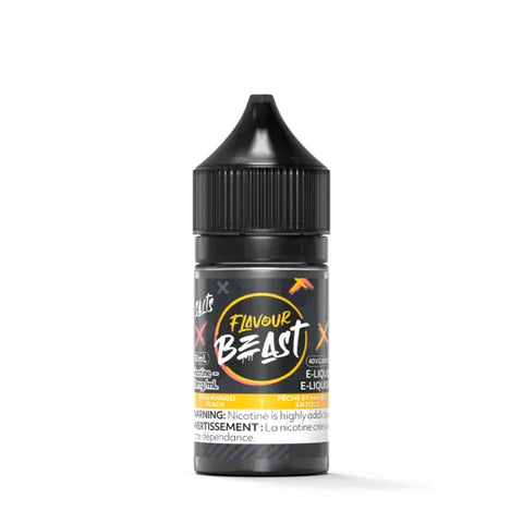 Flavour Beast Nic Salt - Mad Mango Peach (30mL) | Vape Cloud Canada