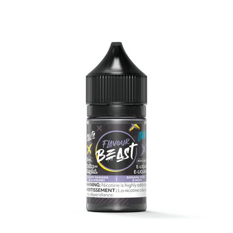 Flavour Beast Nic Salt - Blazin' Banana Blackberry Iced (30mL) | Vape Cloud Canada