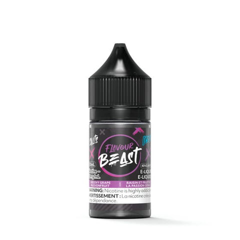 Flavour Beast Nic Salt - Groovy Grape Passionfruit Iced (30mL) | Vape Cloud Canada