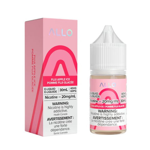 Allo Nic Salt - Fuji Apple Iced (30mL) | Vape Cloud Canada