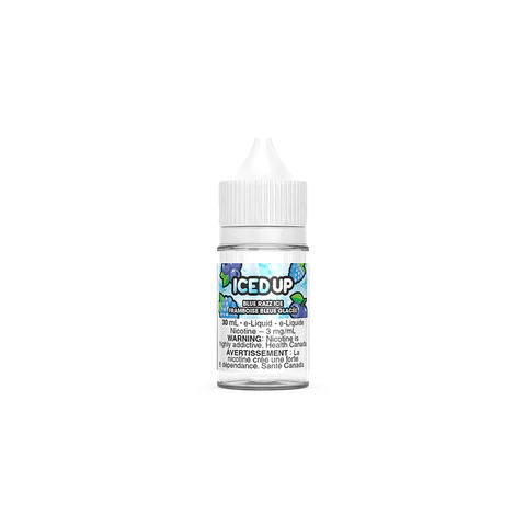 Iced Up Nic Salt - Blue Razz Ice (30mL) | Vape Cloud Canada