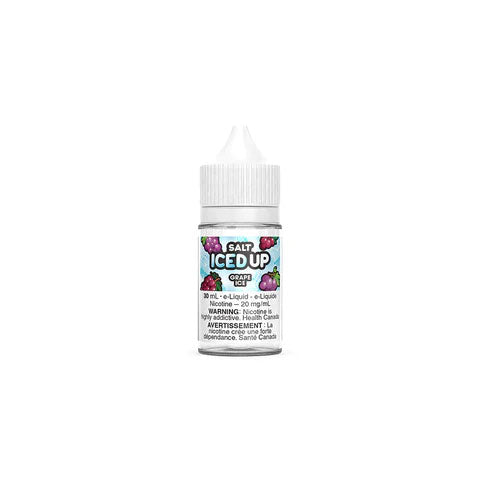 Iced Up Nic Salt - Grape Ice (30mL) | Vape Cloud Canada