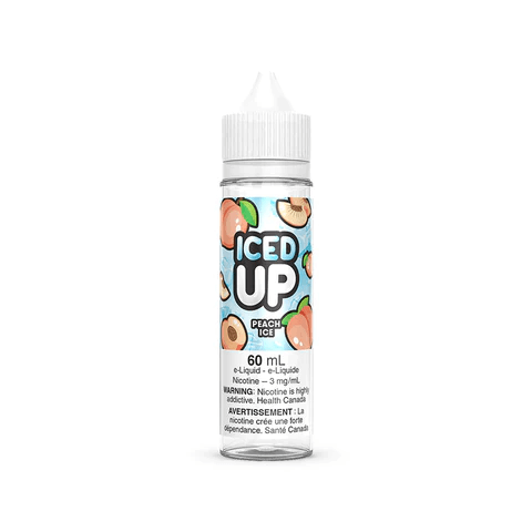 Iced Up Freebase - Peach Ice (60mL) | Vape Cloud Canada