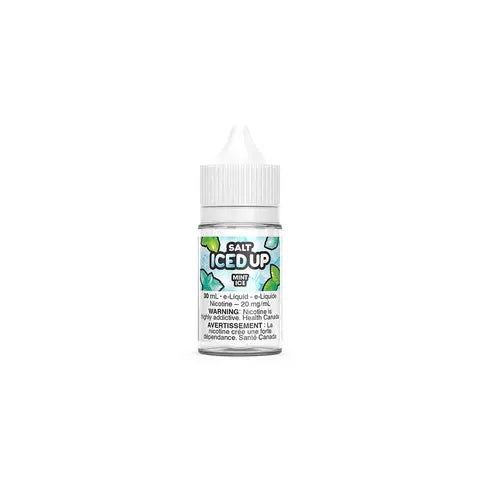 Iced Up Nic Salt - Mint Ice (30mL) | Vape Cloud Canada