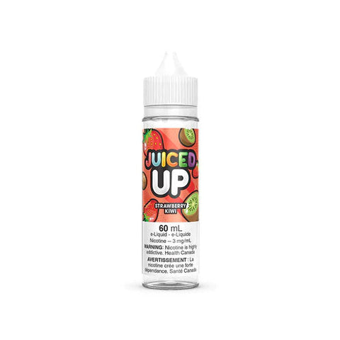 Juiced Up Freebase - Strawberry Kiwi (60mL) | Vape Cloud Canada