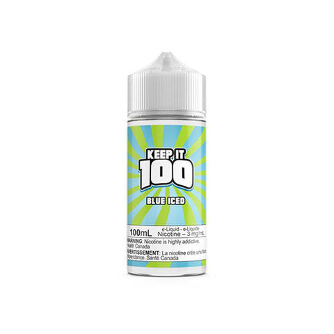 Keep it 100 Freebase - Blue Iced (100mL) | Vape Cloud Canada