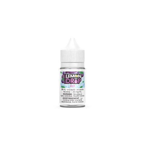 Lemon Drop Nic Salt - Grape Ice (30mL) | Vape Cloud Canada