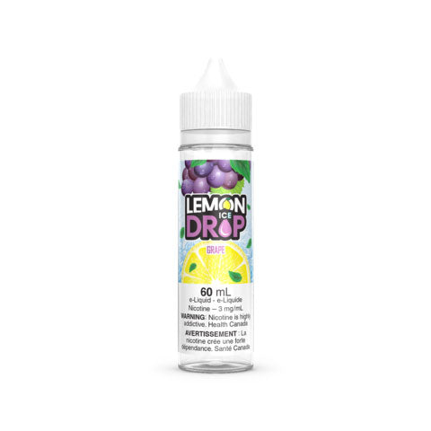 Lemon Drop Freebase - Grape Ice (60mL) | Vape Cloud Canada