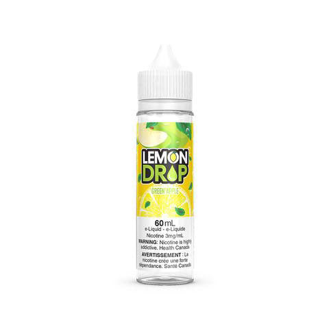 Lemon Drop Freebase - Green Apple (60mL) | Vape Cloud Canada