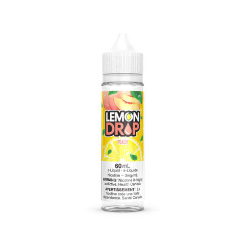 Lemon Drop Freebase - Peach (60mL) | Vape Cloud Canada