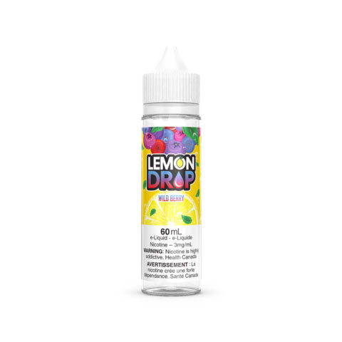 Lemon Drop Freebase - Wild Berry (60mL) | Vape Cloud Canada