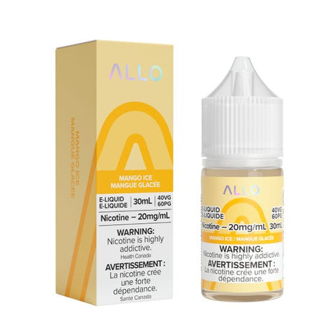 Allo Nic Salt - Mango Iced (30mL) | Vape Cloud Canada