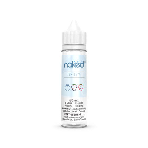 Naked 100 Freebase - Berry (Very Cool) (60mL) | Vape Cloud Canada