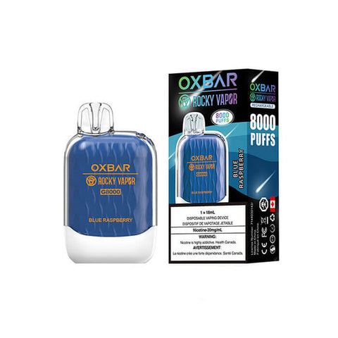 OxBar G8000 - Blue Raspberry | Vape Cloud Canada