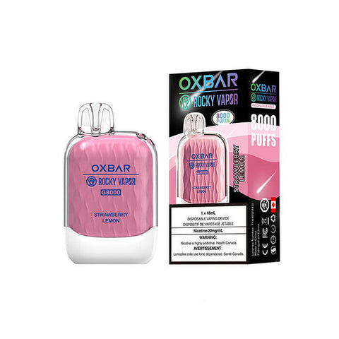 OxBar G8000 - Strawberry Lemon | Vape Cloud Canada