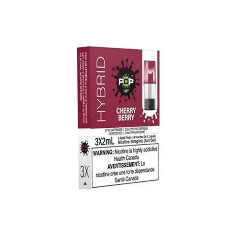 Pop Pods Hybrid - Cherry Berry | Vape Cloud Canada Smoke Arsenal