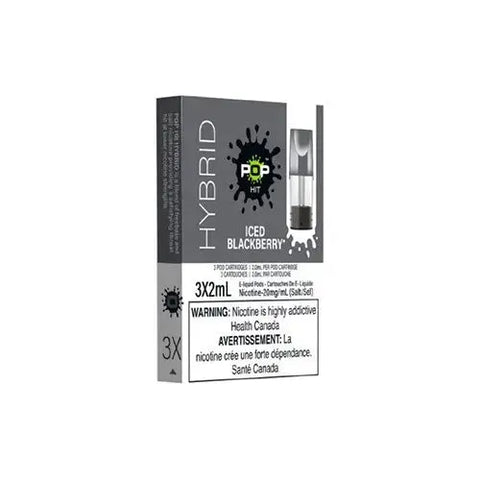 Pop Pods Hybrid - Iced Blackberry | Vape Cloud Canada Smoke Arsenal