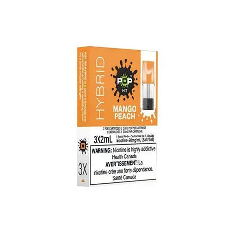 Pop Pods Hybrid - Mango Peach | Vape Cloud Canada Smoke Arsenal