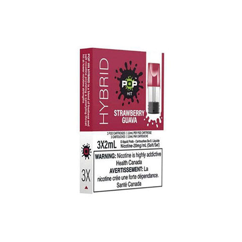 Pop Pods Hybrid - Strawberry Guava | Vape Cloud Canada