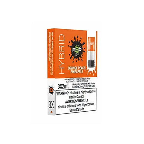 Pop Pods Hybrid - Orange Peach Pineapple | Vape Cloud Canada Smoke Arsenal