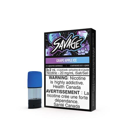 STLTH Pods - Savage - Grape Apple Ice | Vape Cloud Canada