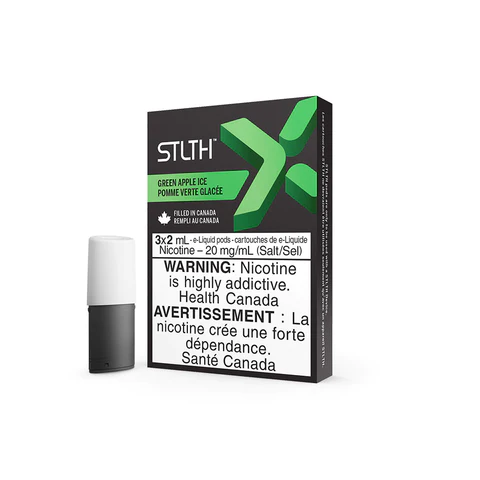 STLTH Pods X - Green Apple Ice | Vape Cloud Canada