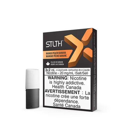 STLTH Pods X - Mango Peach Banana | Vape Cloud Canada