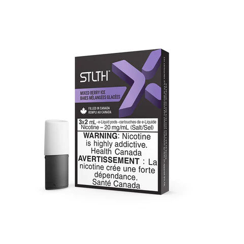 STLTH Pods X - Mixed Berry Ice | Vape Cloud Canada