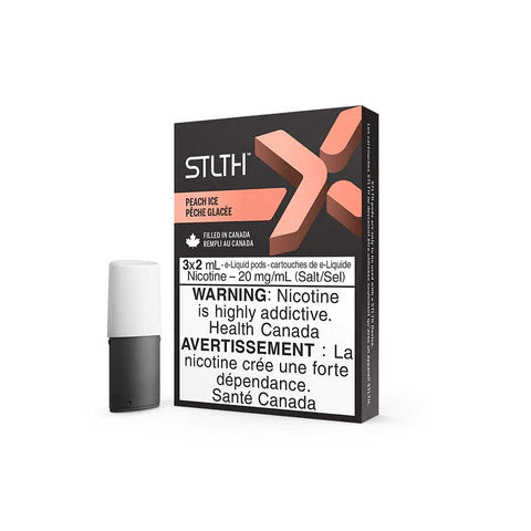 STLTH Pods X - Peach Ice | Vape Cloud Canada