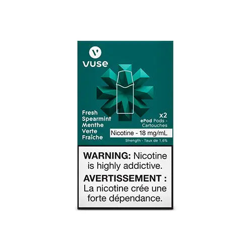 vuse refillable pods price Vuse Pods - Spearmint | Vape Cloud Canada