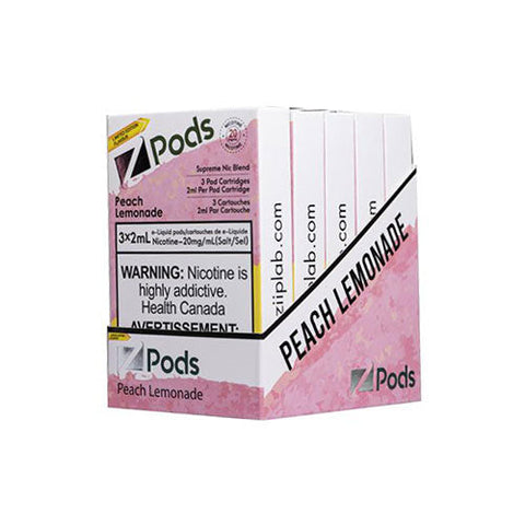 Z Pods - Peach Lemonade | Vape Cloud Canada