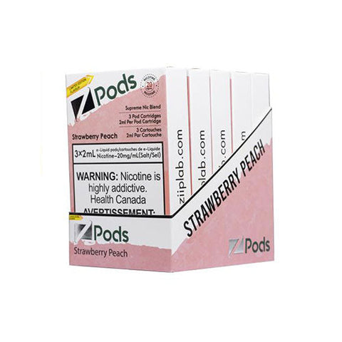 Z Pods - Strawberry Peach | Vape Cloud Canada