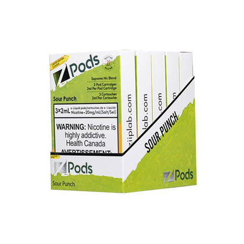 Z Pods - Sour Punch | Vape Cloud Canada